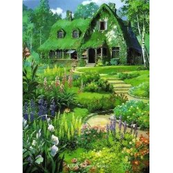 Ghibli - Kiki la petite sorcière - Chemise A4 Maison de Kiki