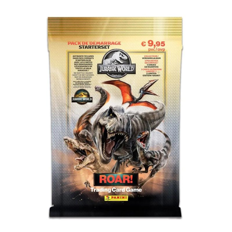 JURASSIC WORLD - Panini Trading cards (1 Binder 3 poch 1 Ed lim.)