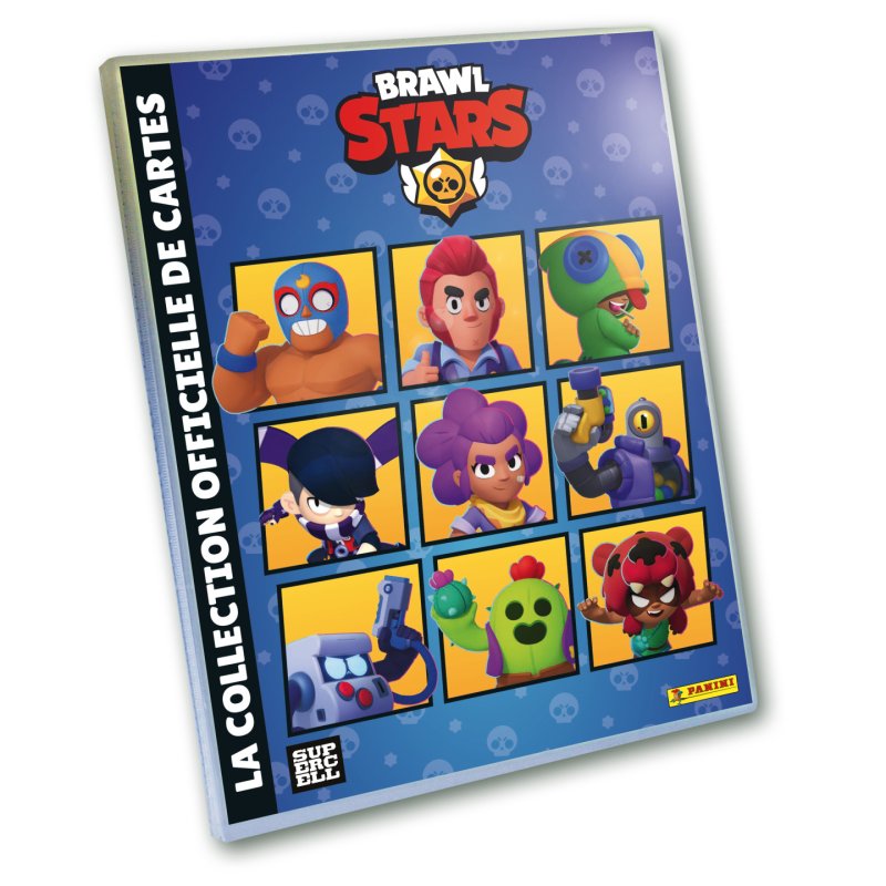 Panini Brawl Stars Tc Starter-Pack 1 Binder 2 Pochettes 1 Carte El