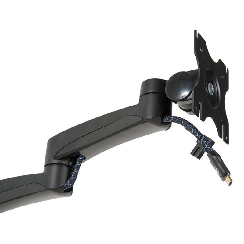 B-Tech Flat Screen Desk Mount with Double Arm