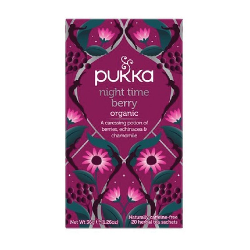 Pukka Night Time Berry Tea By Pukka Herbal Tea