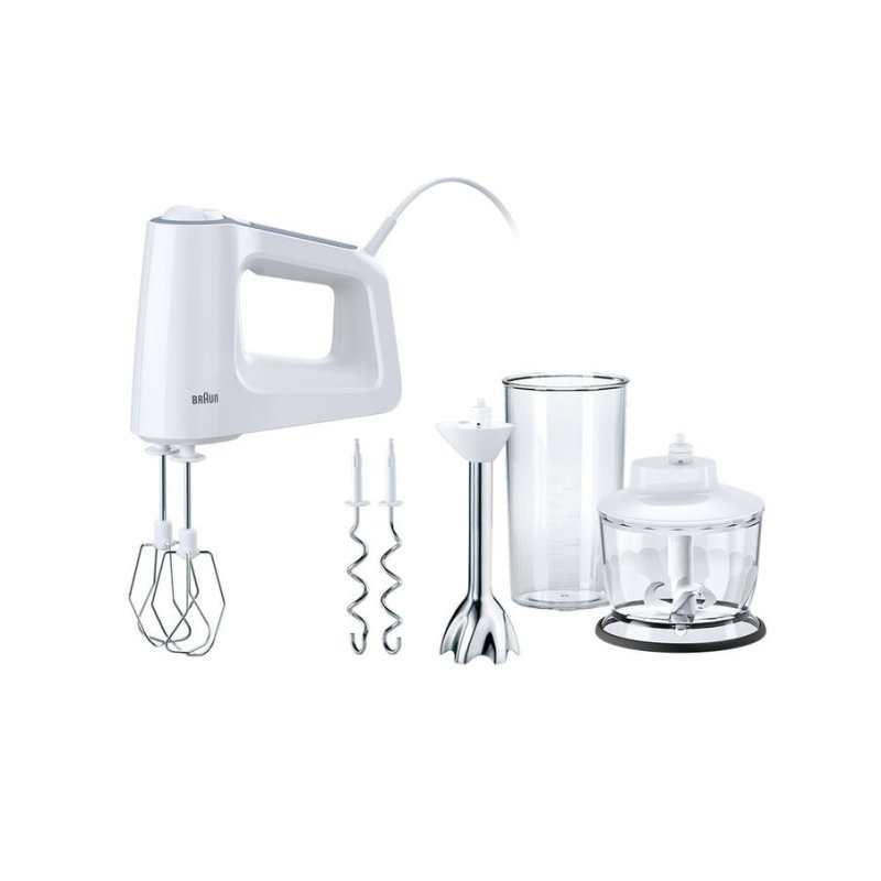 Braun HM3137WH Hand Mixer White 21 x 7.5 x 16 cm