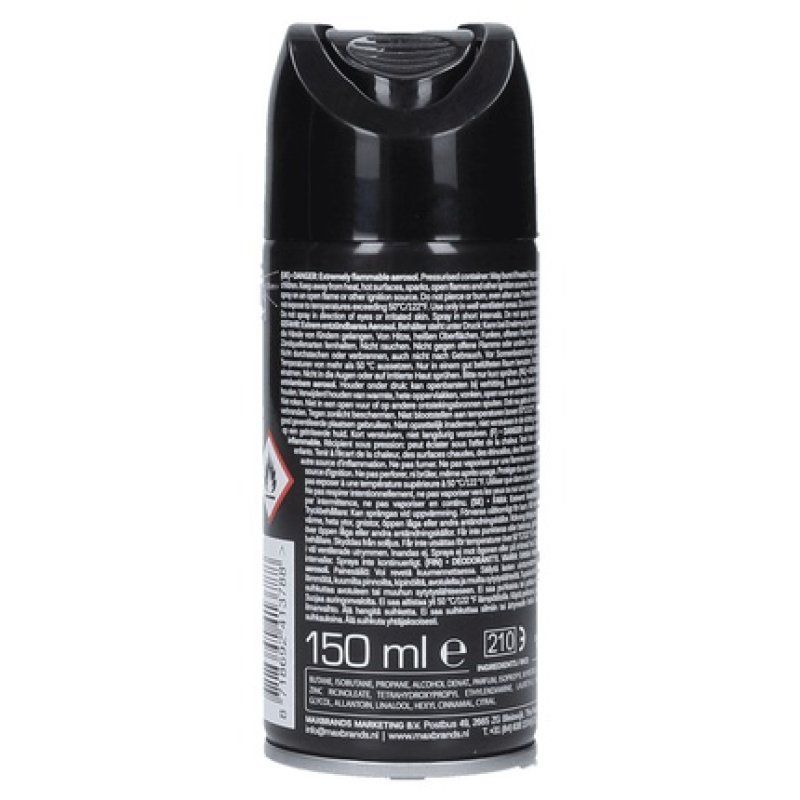 Body-x Fuze Deospray Active 150 Ml