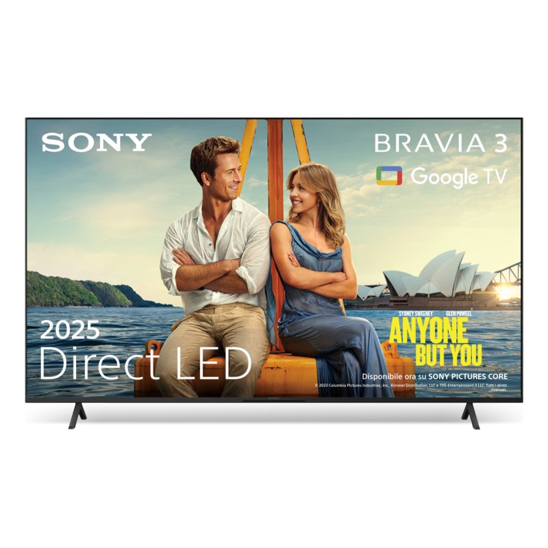 Sony K-85S3 2.15 m (84.6") 4K Ultra HD Smart TV Wi-Fi Black