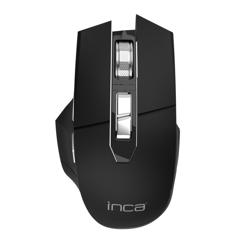 INCA Maus IWM-555 1600 DPI,Wireless & BT,Akku,USB-C, SW retail