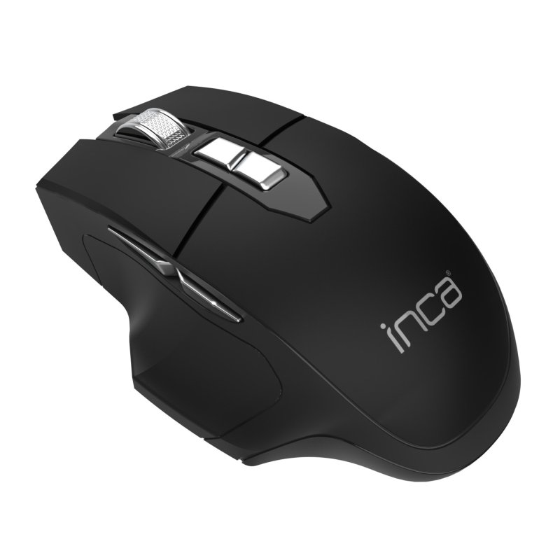 INCA Maus IWM-555 1600 DPI,Wireless & BT,Akku,USB-C, SW retail