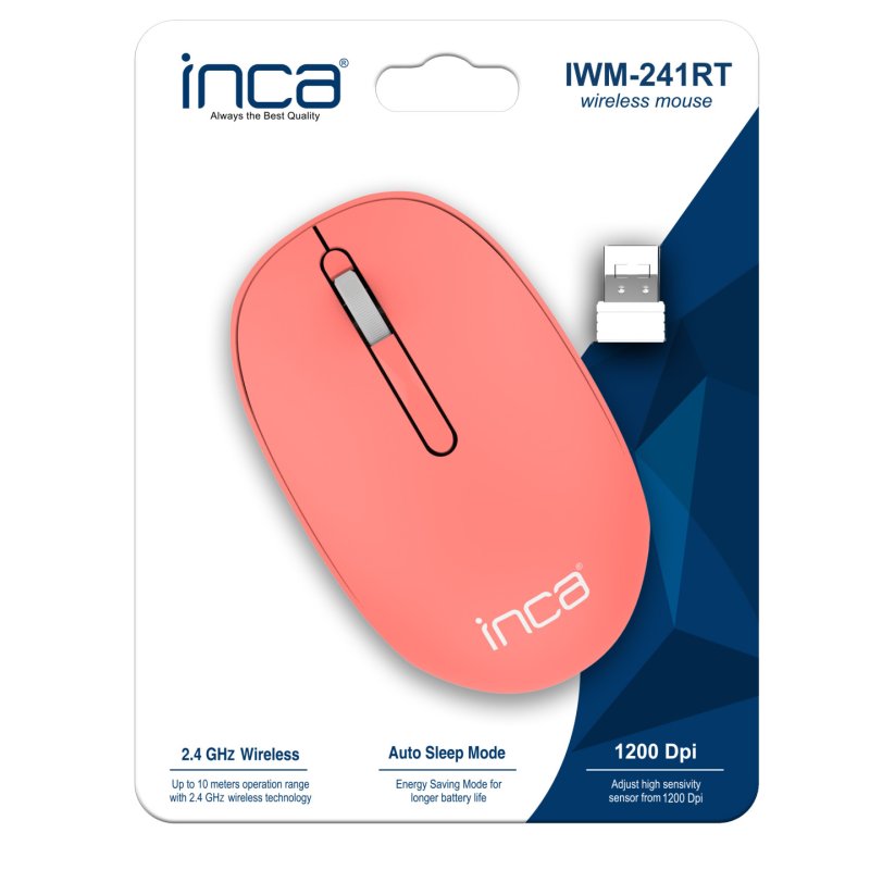 Inca IWM-241RT souris Bureau Droitier RF sans fil