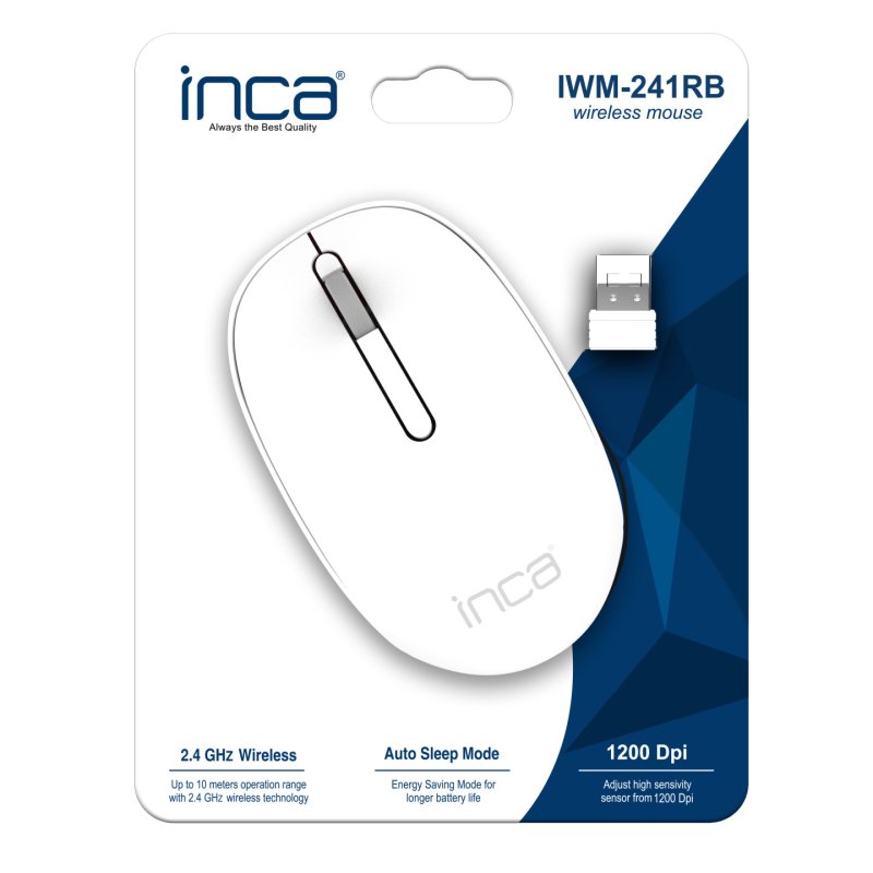 Inca IWM-241RB mouse Office Right-hand RF Wireless
