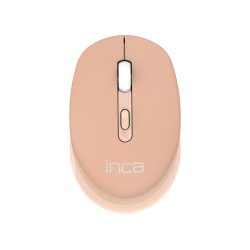 INCA Maus IWM-243RH 1600 DPI,CANDY DESIGN Creme, 2,4GHz