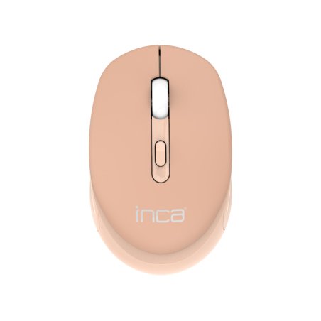 INCA Maus IWM-243RH 1600 DPI,CANDY DESIGN Creme, 2,4GHz