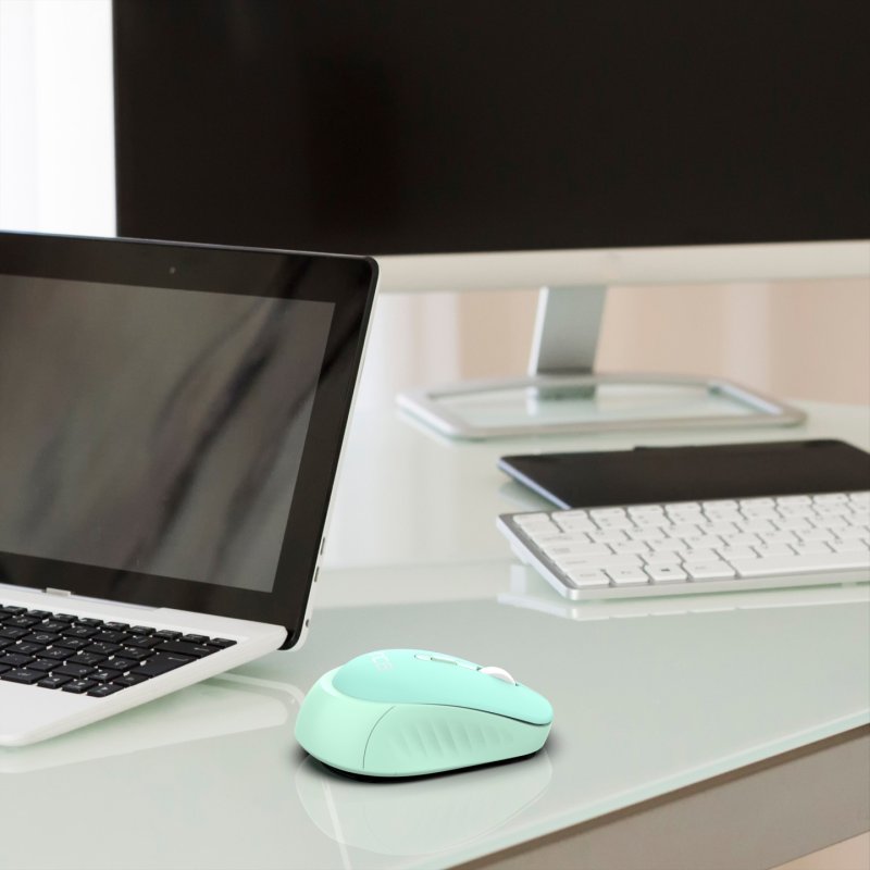 INCA Maus IWM-243RM 1600 DPI,CANDY DESIGN Blau, 2,4GHz