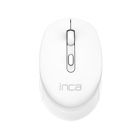 INCA Maus IWM-243RB 1600 DPI,CANDY DESIGN Weiß, 2,4GHz