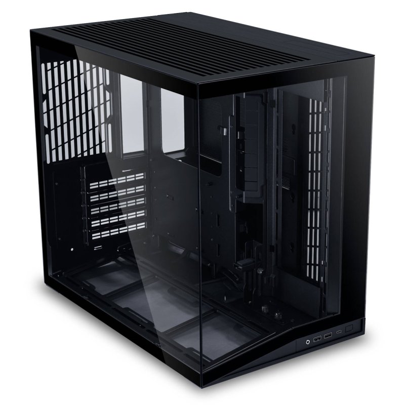 Lian Li O11 Dynamic Mini V2 PC-Gehäuse, Mini-Gehäuse, ATX, Tempered Glass - schwarz