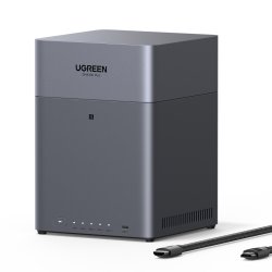 UGREEN NASync DH4300 Plus 4-Bay 120TB NAS 4/4, 1x 2.5GbE, 1x USB-C, 2x USB-A, 8GB RAM