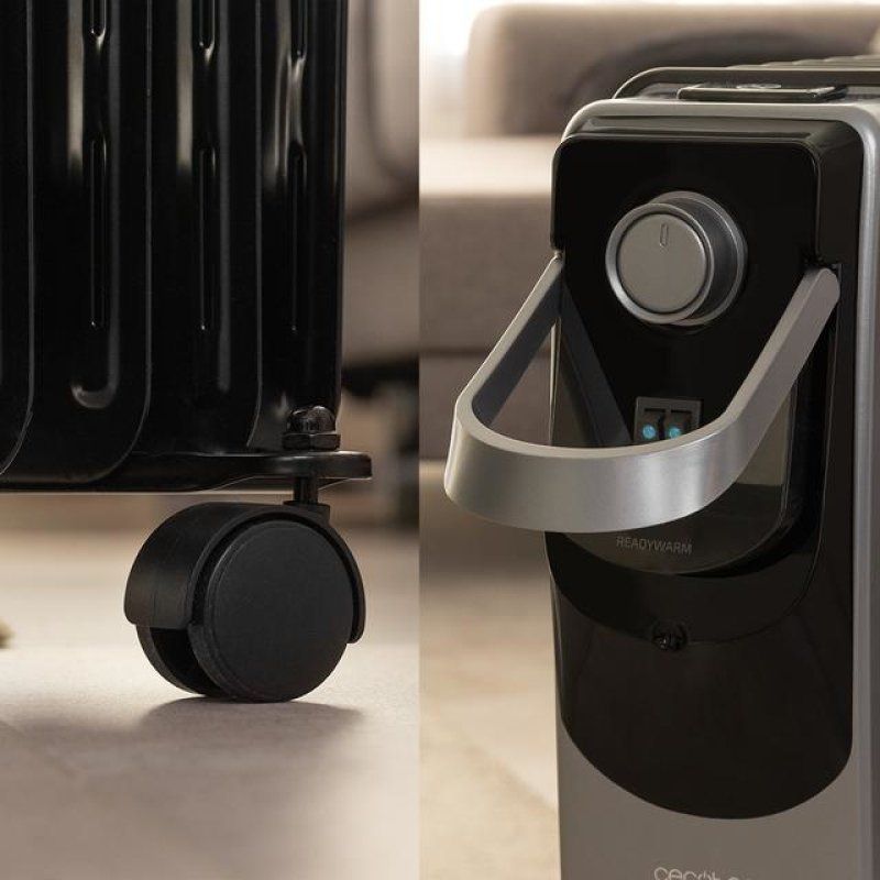 Cecotec 05889 appareil de chauffage Intérieure Noir 2000 W Chauffage électrique à bain d’huile