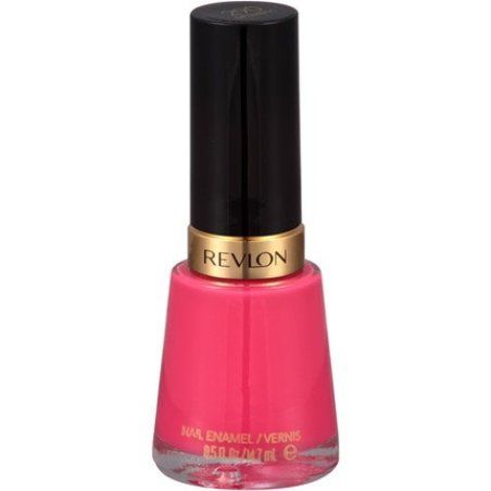 Revlon Nail Enamel Chip Resistant Nail Polish Glossy Shine Finish in Pink 290 Optimistic 0.5 Fl Oz