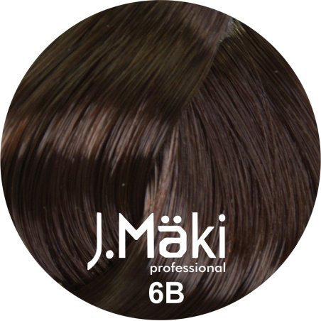 J.Maki Professional, Vopsea permanenta 6B/Blond mocha inchis, 60ml