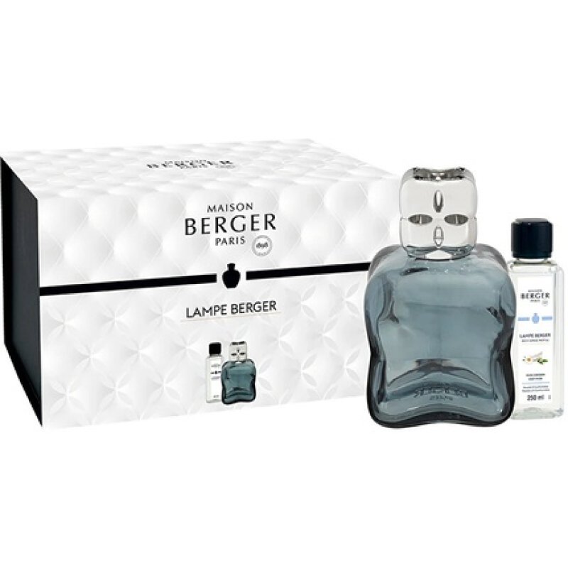 Maison Berger Paris Gift Set Catalytic Lamp Cosy Blue With Refill Cozy Musk 250 Ml