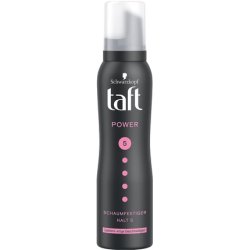 Taft Power Cashmere-like Smoothness Hair Mousse 150ml