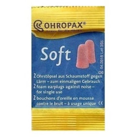 Syndems Ohropax Soft Earplugs - 2 Pieces In Pink Color