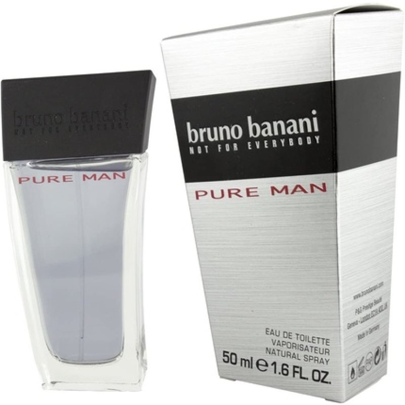 Bruno Banani Pure Man Eau de Toilette Natural Spray 50ml