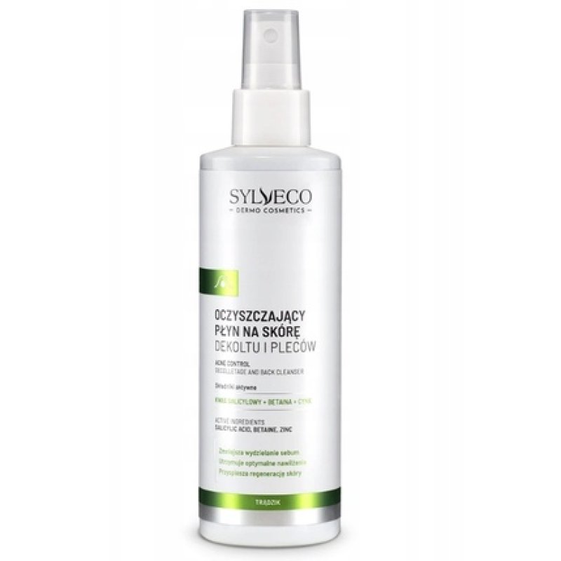 Sylveco Dermo Acne Cleansing Liquid For The Skin Of The Decollete And Back 200 Ml