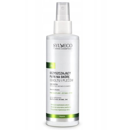 Sylveco Dermo Acne Cleansing Liquid For The Skin Of The Decollete And Back 200 Ml