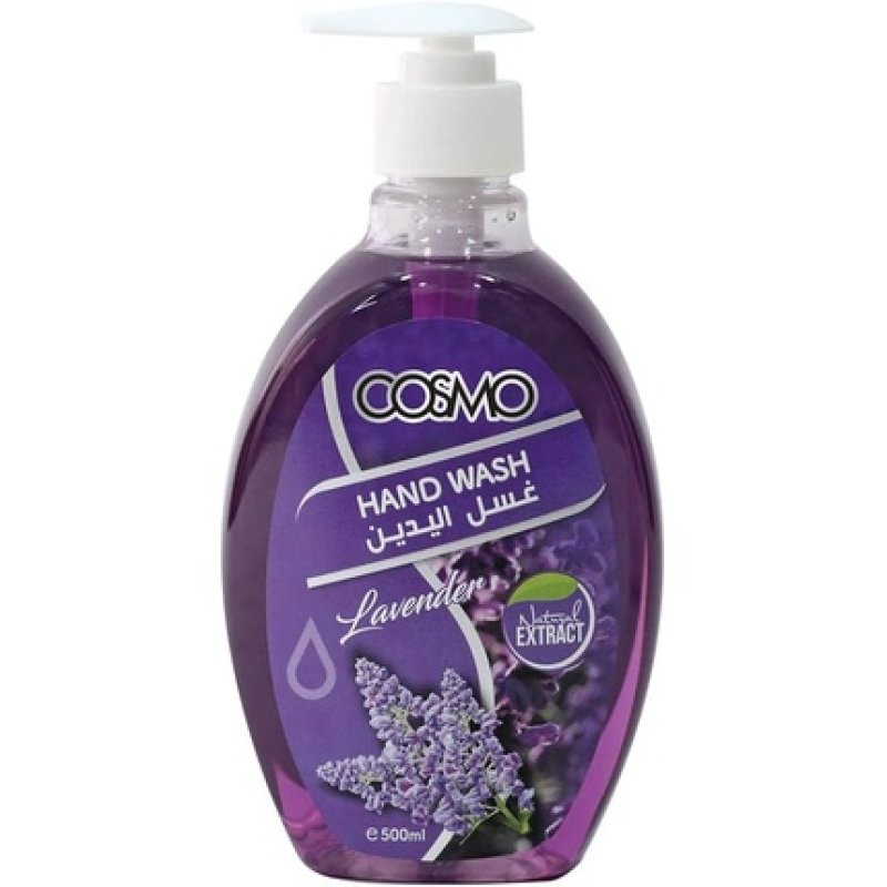 Cosmo Hand Wash Lavender Natural Extract 500ml
