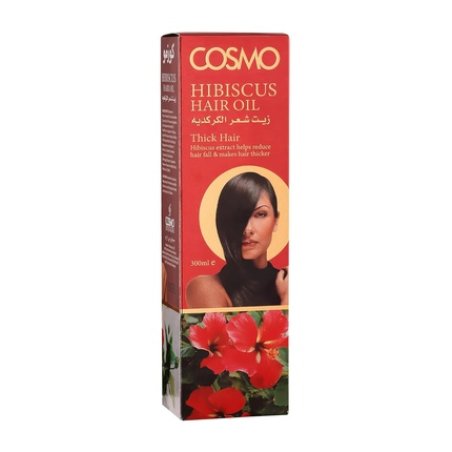 Hibiscus Hair Oil 300ml 101 Fl Oz with Hibiscus Extracts for Healthy Soft & Shiny Hair