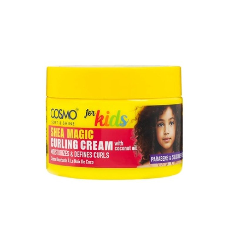 Cosmo Hair Care for Kids Soft & Shine Shea Magic Curling Cream with Coconut Oil