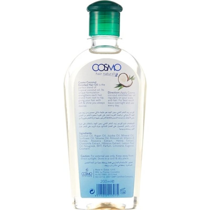 Cosmo Coconut Enriched Hair Oil 200ml