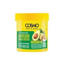 Cosmo Hair Care Soft & Shine Hydrating Avocado & Shea Butter Strong Hold Styling