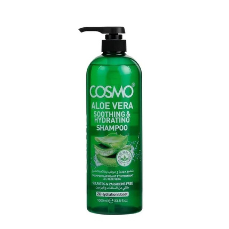 Aloe Vera Shampoo Soothing and Hydrating Nutrient-Rich Repair and Softens Damaged Hair