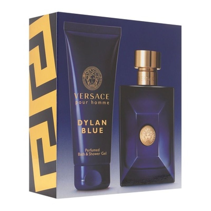 Versace Dylan Blue 2 Piece Gift Set for Men 3.4oz Eau de Toilette Spray