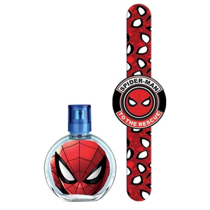 Spiderman Set with EDT 50ml Shower Gel and 400ml Shampoo and Bracelet