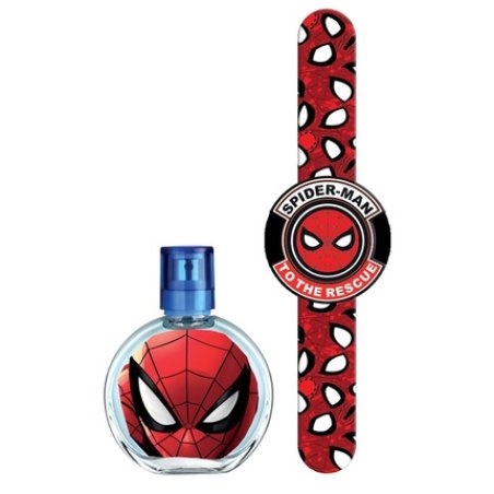 Spiderman Set with EDT 50ml Shower Gel and 400ml Shampoo and Bracelet