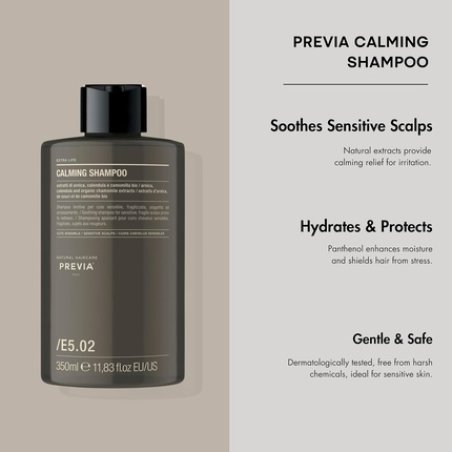 Previa Extralife Calming Shampoo 350ml
