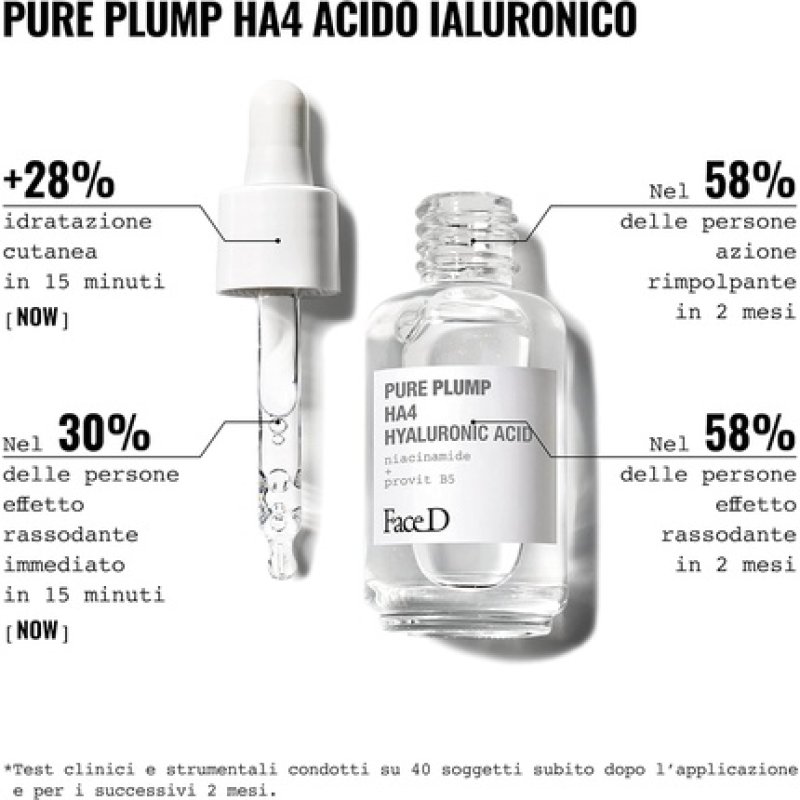 FaceD Pure Plump HA4 Hyaluronic Acid 30ml