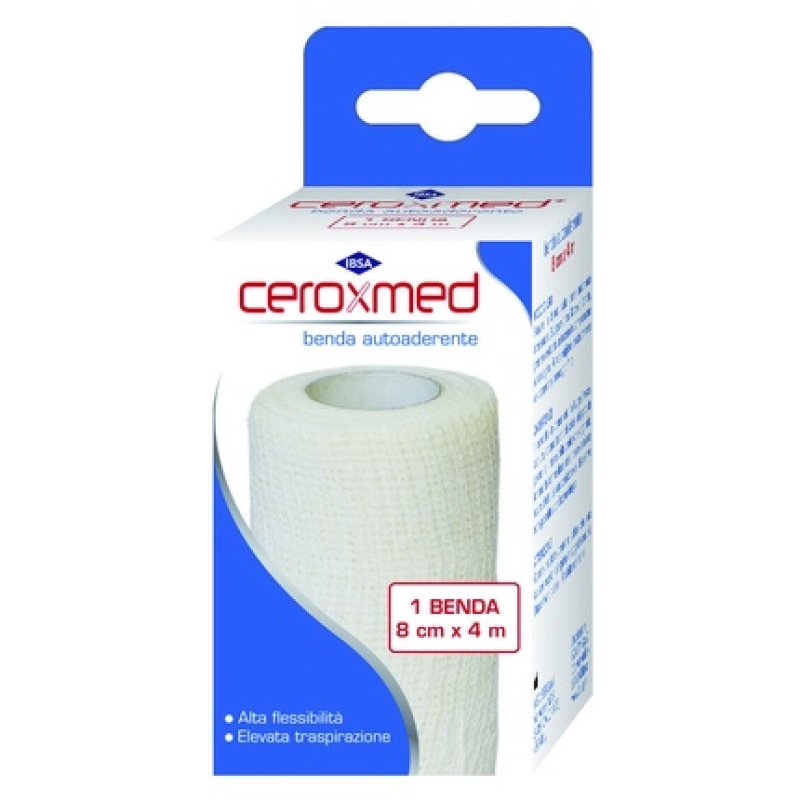 Ceroxmed Self-Adhesive Bandage 8cm X 4m