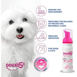 Douxo S3 Calm Mousse Soothing Leave-On Mousse for Dogs and Cats
