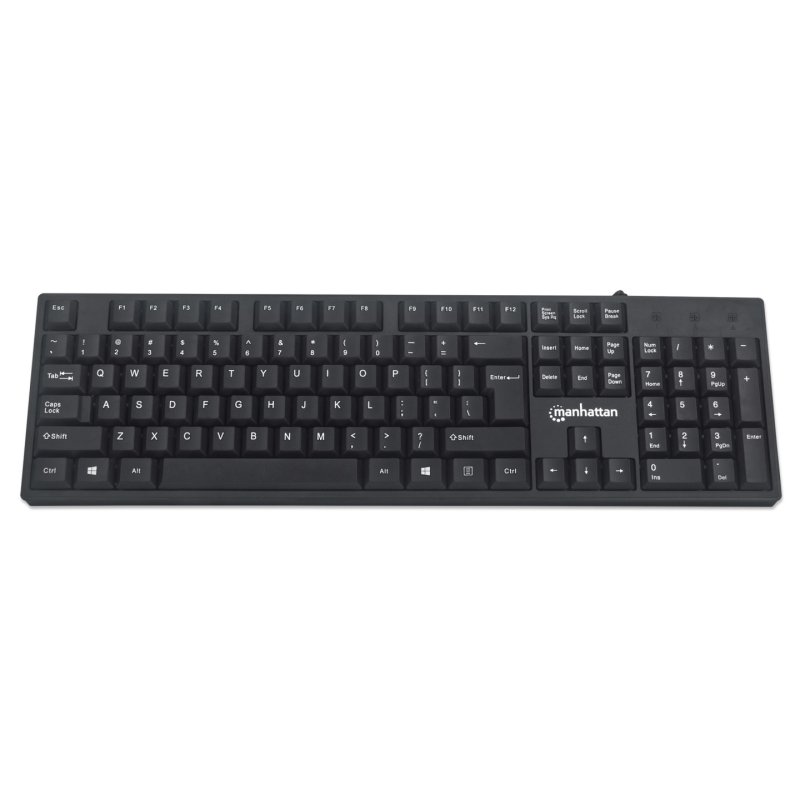 MANHATTAN USB-Tastatur black