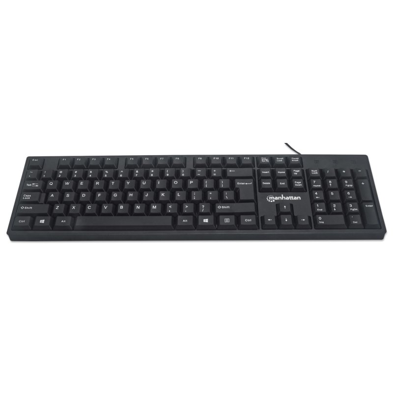 MANHATTAN USB-Tastatur black