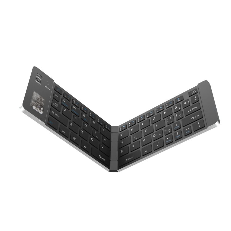 Inca IBK-579BT clavier Maison Bluetooth Métallique, Argent