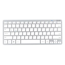 Inca IBK-569BT keyboard Home Bluetooth Metallic, Silver