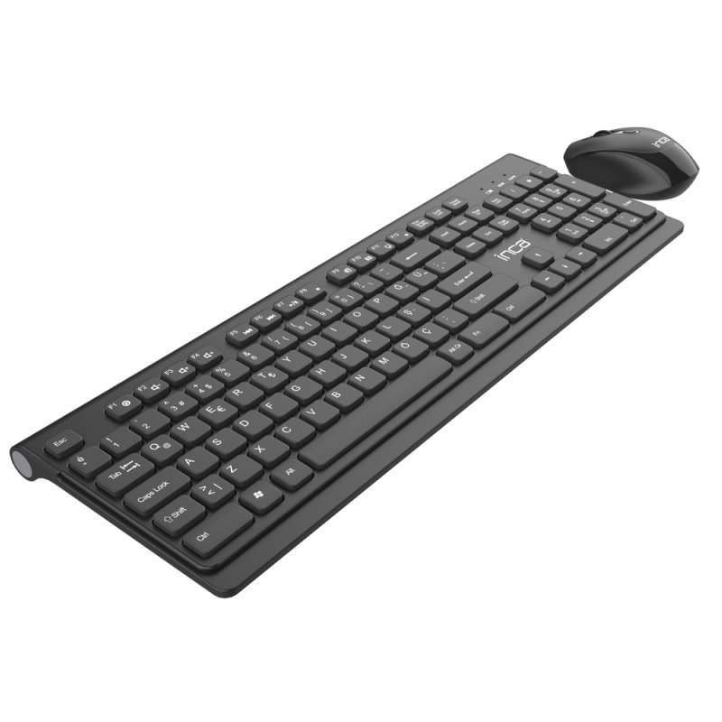 Inca IWS-519 keyboard Mouse included Office RF Wireless Black