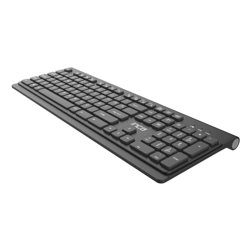 Inca IWS-519 clavier Souris incluse Bureau RF sans fil Noir