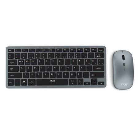 INCA Tastatur Maus IBK-572BT BT 3.0/5.0, Smart, 40Tage, 5-10m black