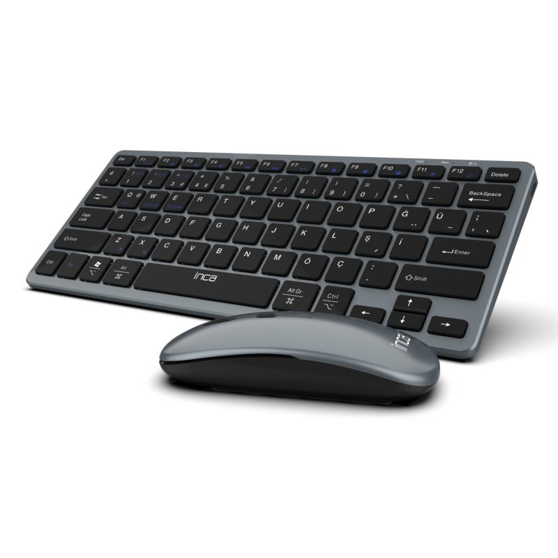 INCA Tastatur Maus IBK-572BT BT 3.0/5.0, Smart, 40Tage, 5-10m black