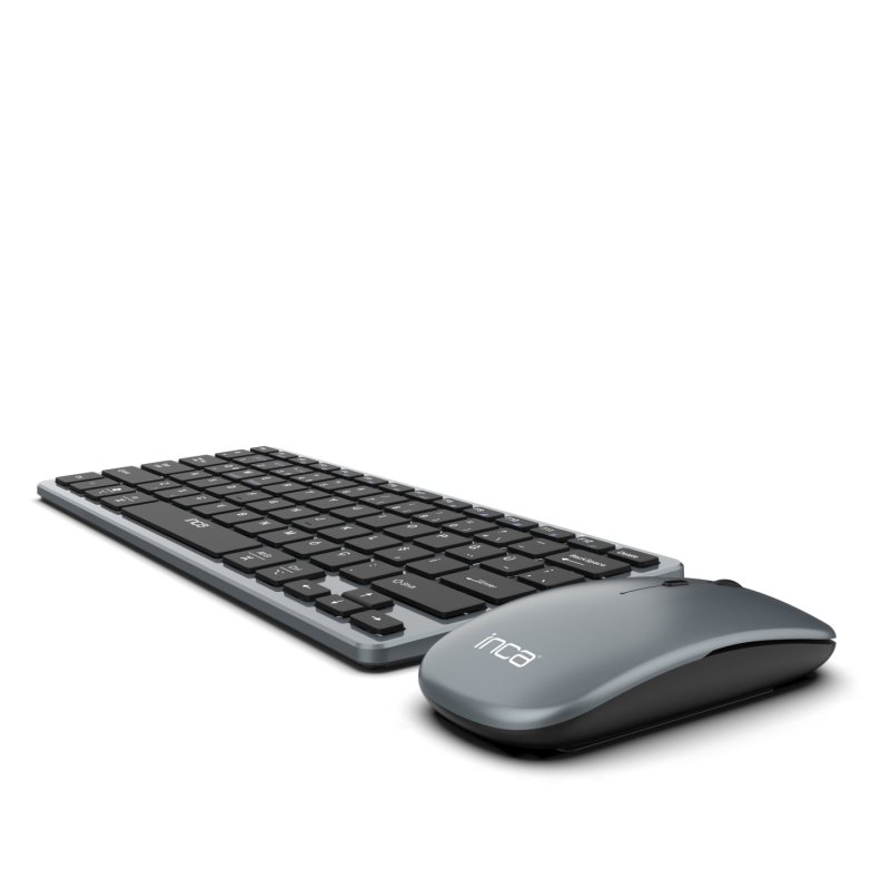 INCA Tastatur Maus IBK-572BT BT 3.0/5.0, Smart, 40Tage, 5-10m black