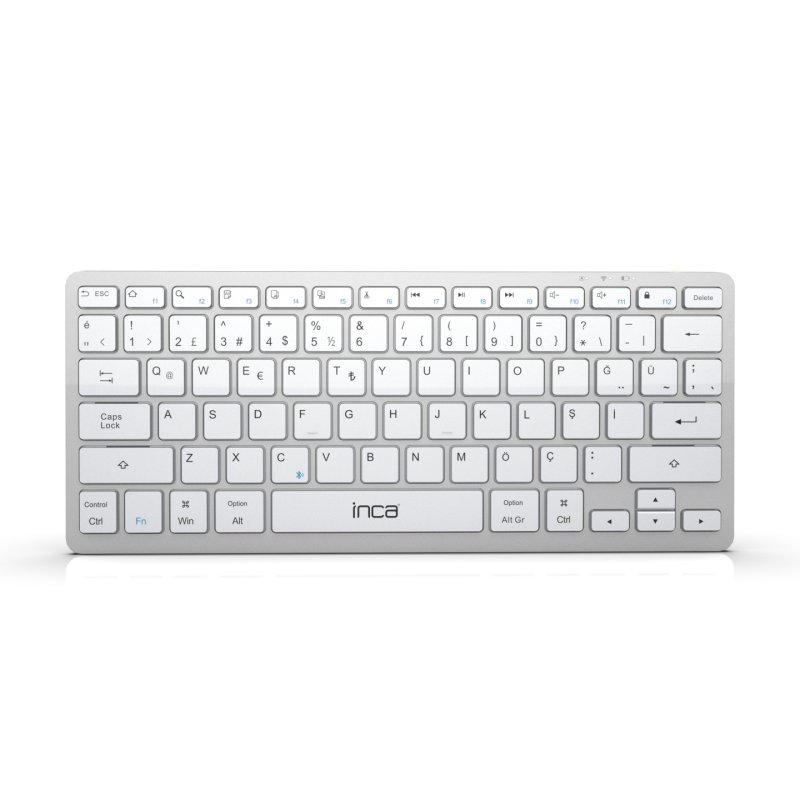Inca IBK-565BT clavier Maison Bluetooth Gris